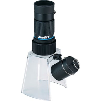 【CAINZ-DASH】池田レンズ工業 顕微鏡兼用遠近両用単眼鏡 KM-412LS【別送品】