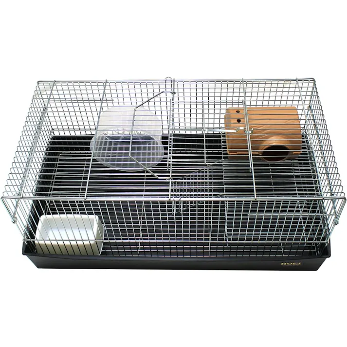 HOEI ハムスターケージ ブラック 580HMS
