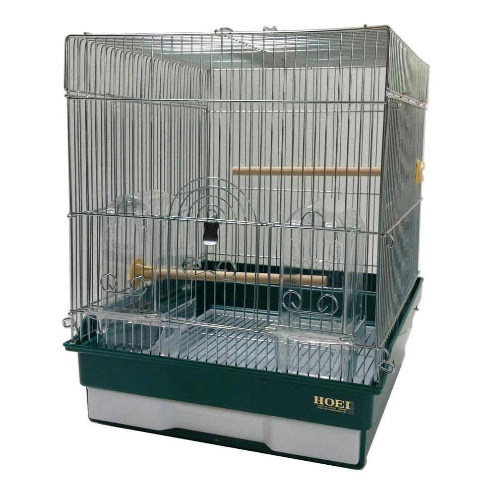 ホウエイ ハートフルハウス L メッキ 鳥かご・巣箱 ホウエイ ハートフルハウス L メッキ 鳥かご・巣箱