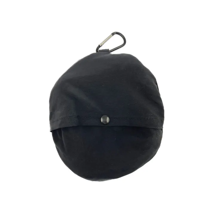 コンパクトハット ブラック
