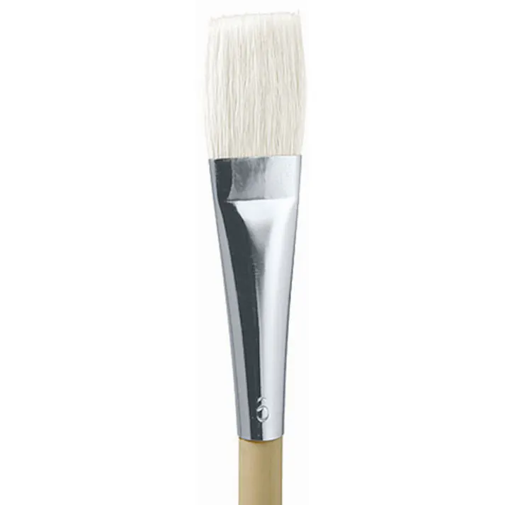 【CAINZ-DASH】あかしや デザイン用平筆 6号 GDF#6S【別送品】