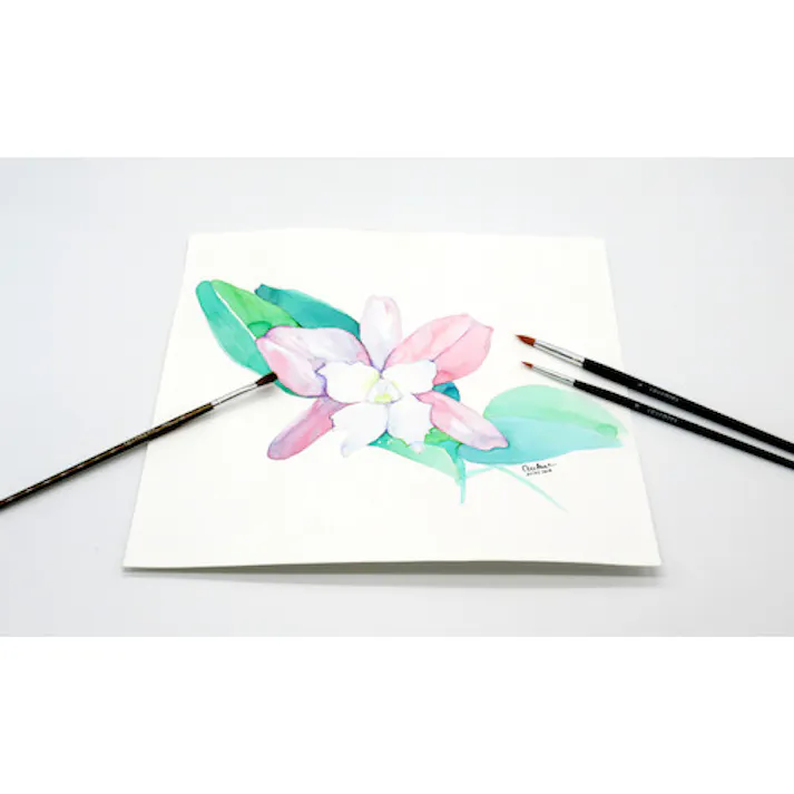 【CAINZ-DASH】あかしや アートセーブル 平筆 10号 GAF#10S【別送品】