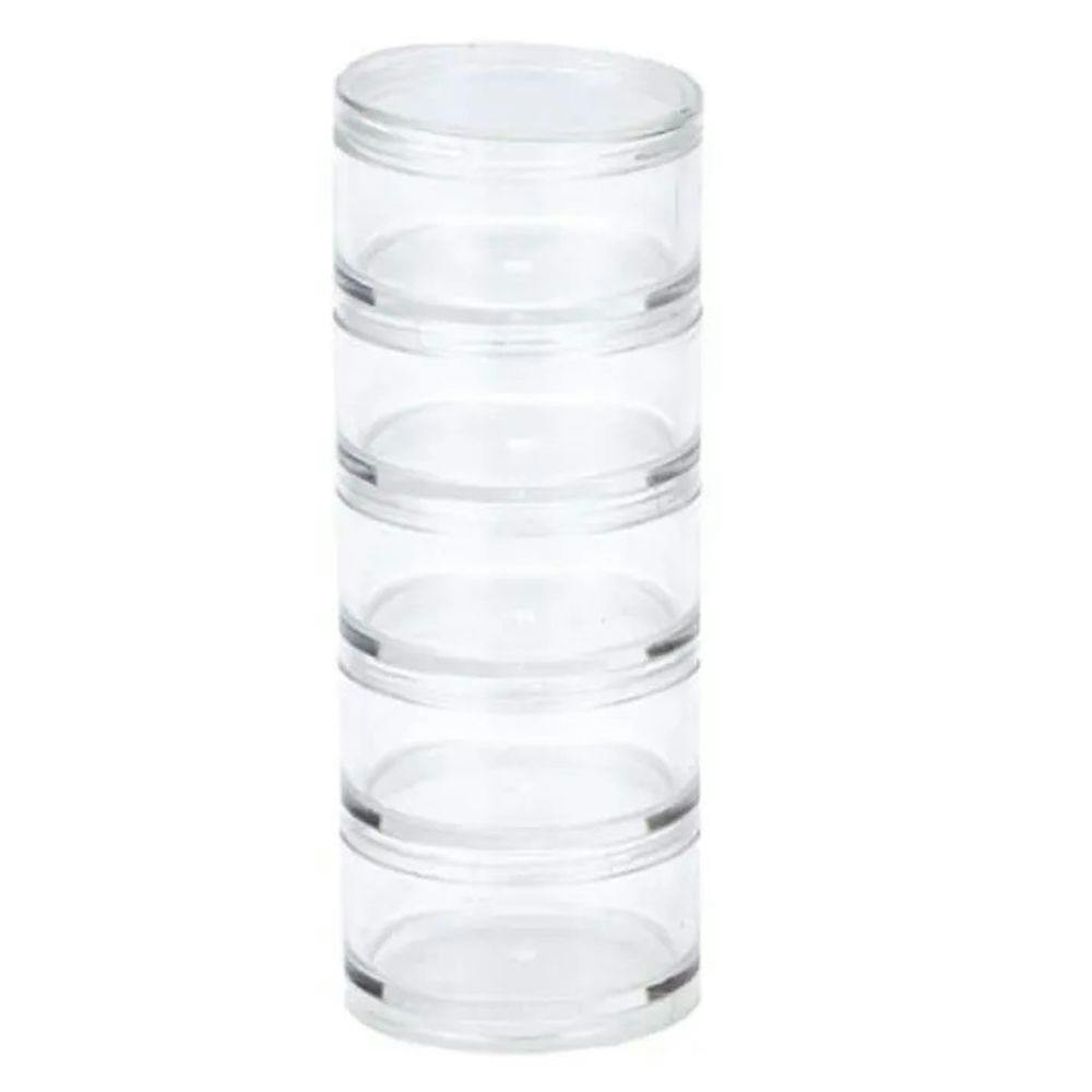 メイホー ラウンドケース M クリア RC-M 直径5cm 高さ12.8cm | 作業