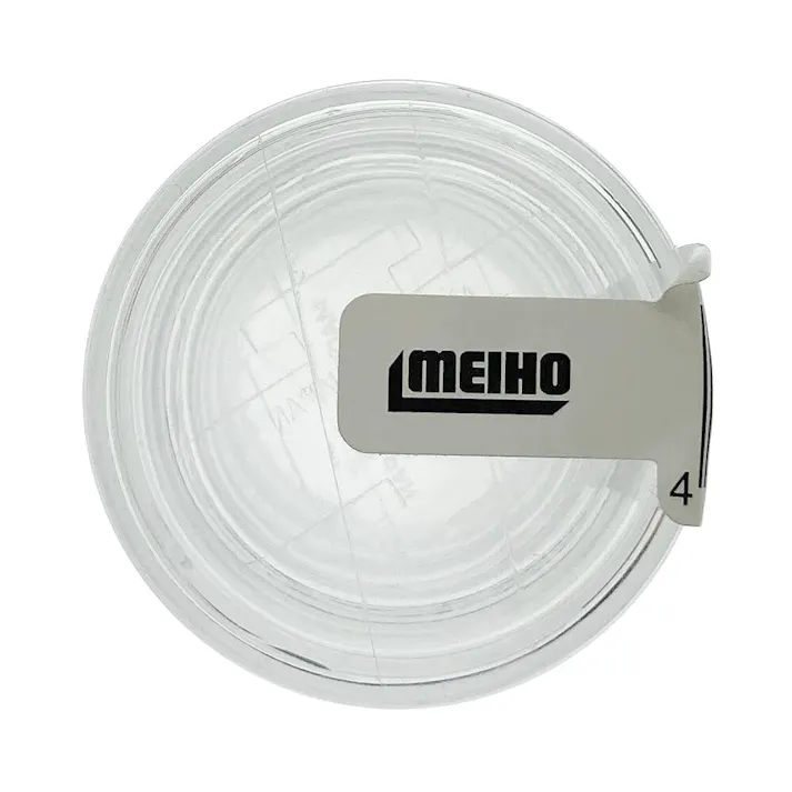 メイホー ラウンドケース S クリア RC-S 直径4cm 高さ10.2cm