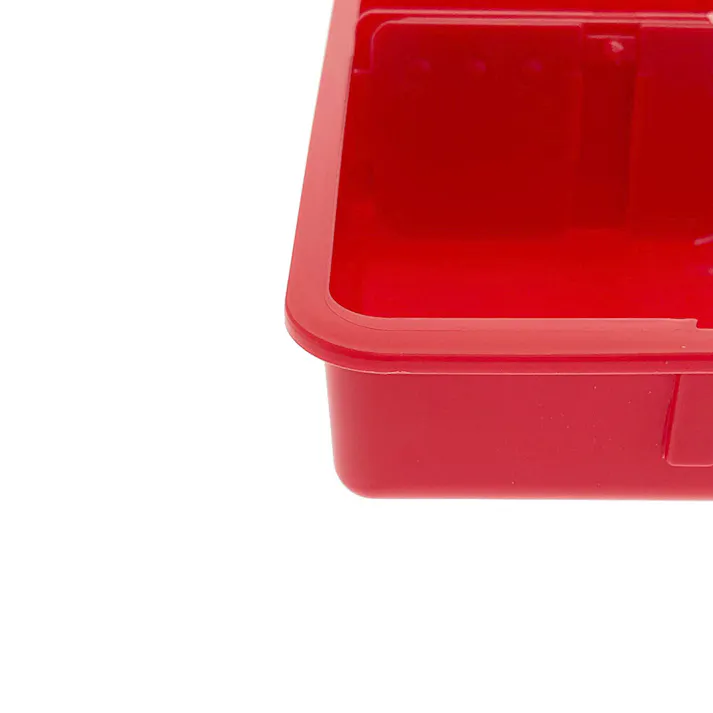 メイホー ノベルティボックス L レッド NBLR 幅29.7cm 奥行18cm 高さ12.6cm