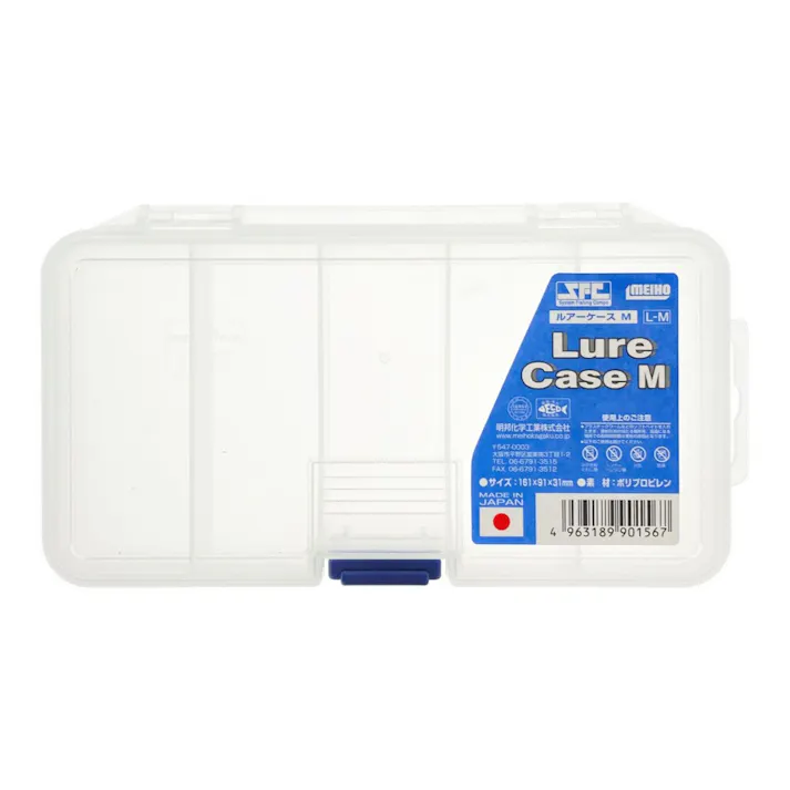 明邦化学工業 ルアーケース M クリア