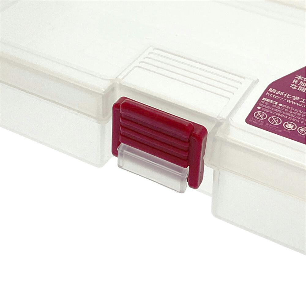 メイホー ジミーケース M クリア M-J 幅16.1cm 奥行9.1cm 高さ