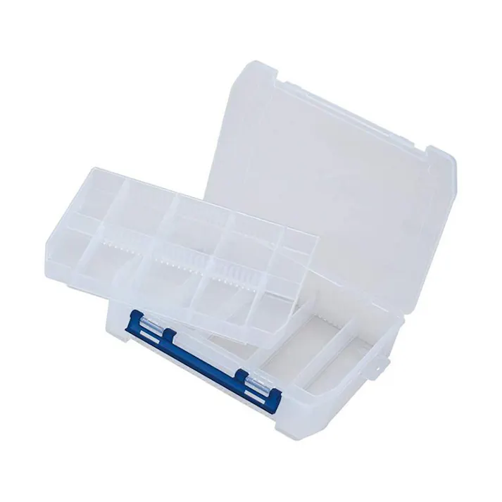 メイホー ディープケース クリア D-1200ST 幅25.5cm 奥行19cm 高さ6cm