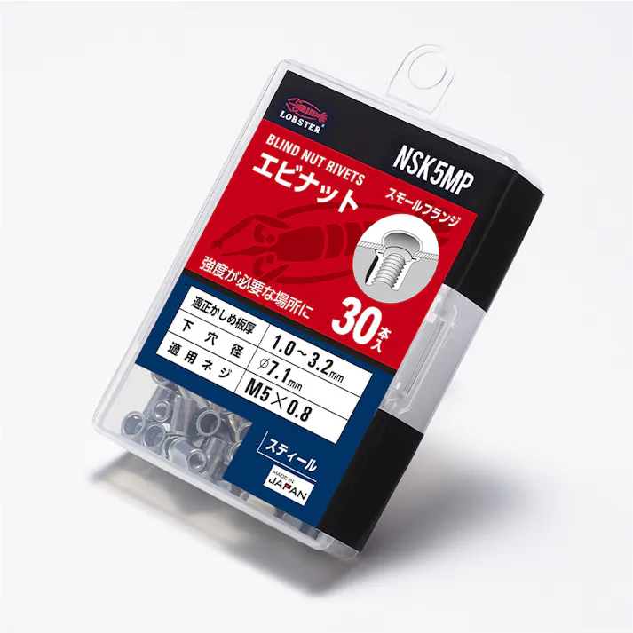 ロブテックス エビ エビナット スモールフランジ NSK5MP 30入