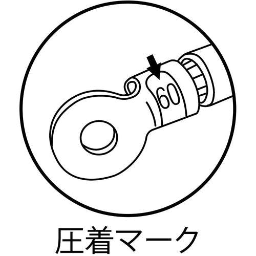CAINZ-DASH】ロブテックス 強力型圧着工具 使用範囲14・22