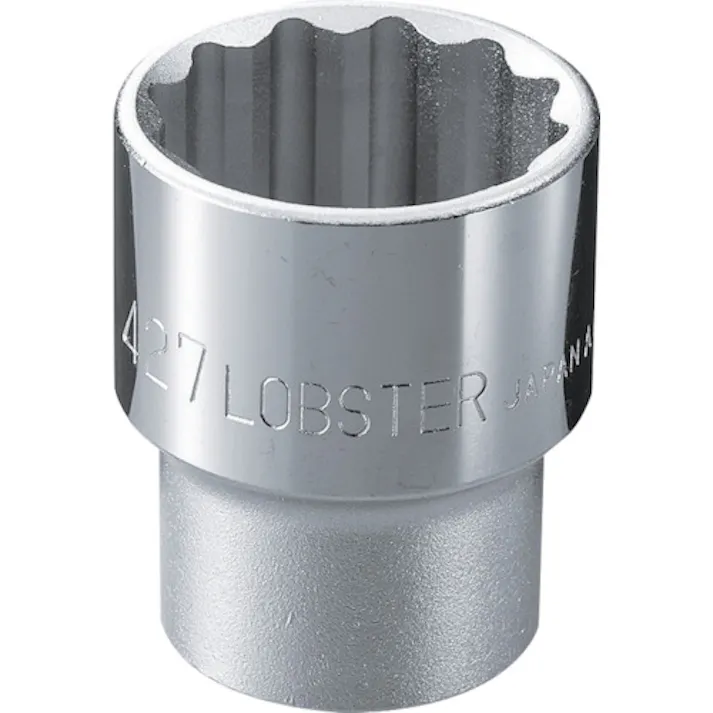 【CAINZ-DASH】ロブテックス ソケット 12角 24.0mm 差込角12.7mm LM424【別送品】