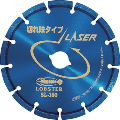 【CAINZ-DASH】ロブテックス ダイヤモンドカッター　レーザー（乾式）　１８０ｍｍ SL180【別送品】