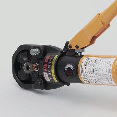 CAINZ-DASH】ロブテックス 手動油圧式圧着工具 使用範囲１４～１５０
