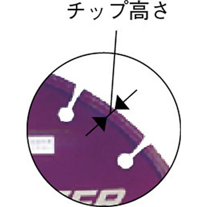 【CAINZ-DASH】ロブテックス ダイヤモンドカッター レーザー (乾式) 鋳鉄管・コンクリート用 355mm SLT355【別送品】