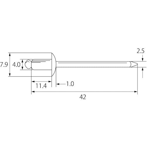 ロブスティック　ブラインドリベッター CAINZ-DASH】ロブテックス ブラインドリベット（ステンレス