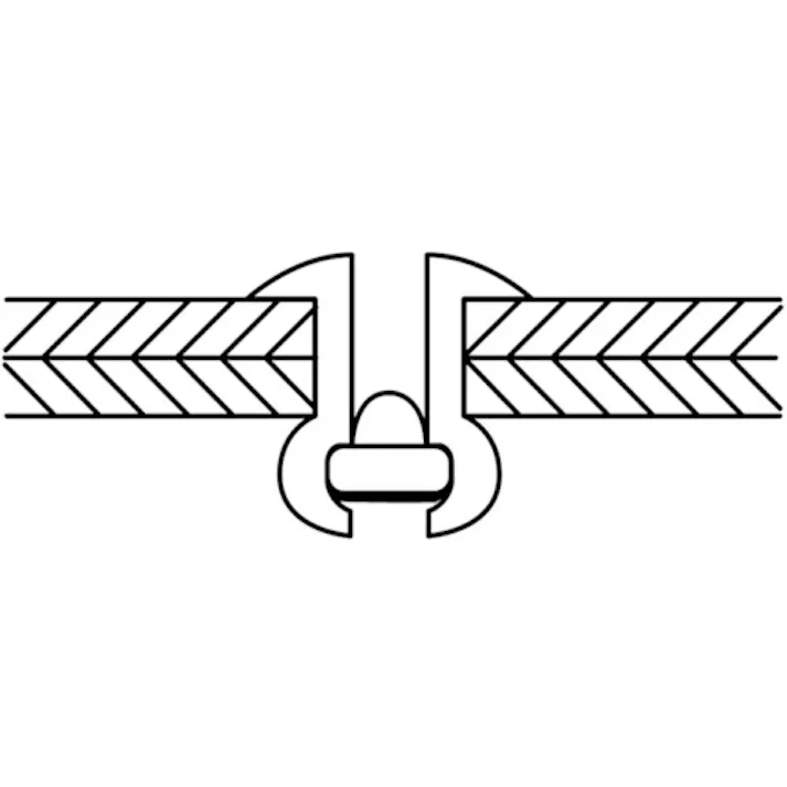 【CAINZ-DASH】ロブテックス カラーリベット ブロンズ 5-3 (1000本入) CNSA53BR【別送品】