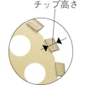 【CAINZ-DASH】ロブテックス ダイヤモンドカッター　Ｕカッター　（乾式）　１０５ｍｍ U105【別送品】