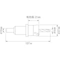 【CAINZ-DASH】ロブテックス 超硬ホルソー（チタンコーティング）　３７ｍｍ HO37G【別送品】