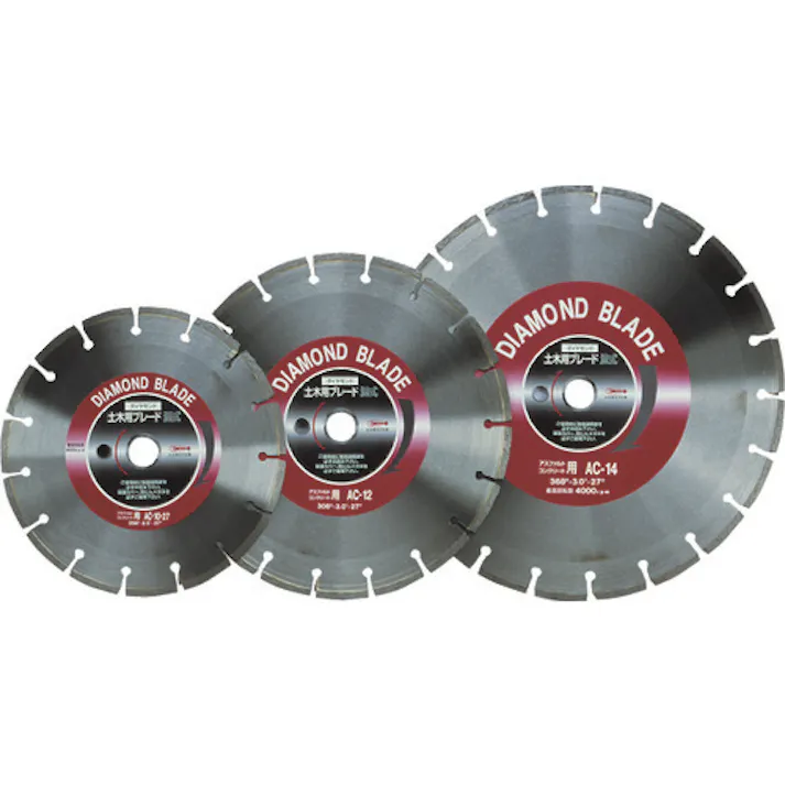 【CAINZ-DASH】ロブテックス ダイヤモンド土木用ブレード 10インチ 27パイ(湿式) AC1027【別送品】