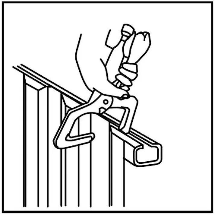 【CAINZ-DASH】ロブテックス バイスプライヤー C型 165mm VC150N【別送品】