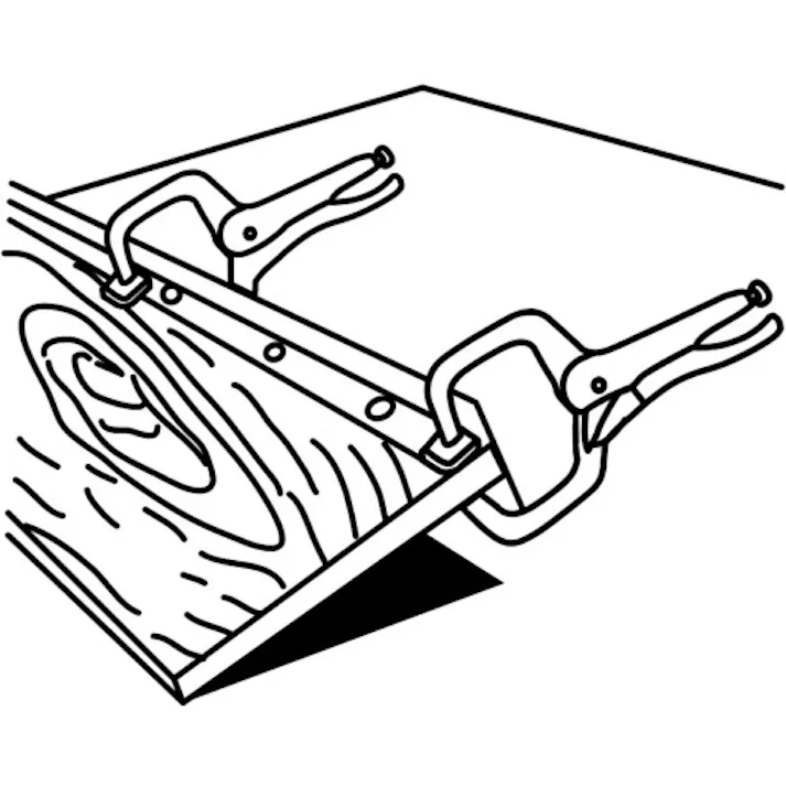 【CAINZ-DASH】ロブテックス バイスプライヤー C型(皿付) 250mm VC225S【別送品】