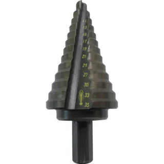 【CAINZ-DASH】ロブテックス ステージドリル ノンコーティング 13段 軸径10mm 6-35 LB635【別送品】