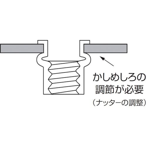 最大89％オフ！ ロブテックス ブラインドナット エビナット 薄頭