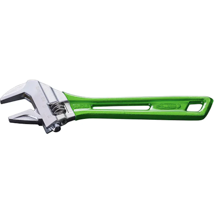 【CAINZ-DASH】ロブテックス ハイブリッドモンキーレンチ スケルトン グリーン 150mm UM24G【別送品】