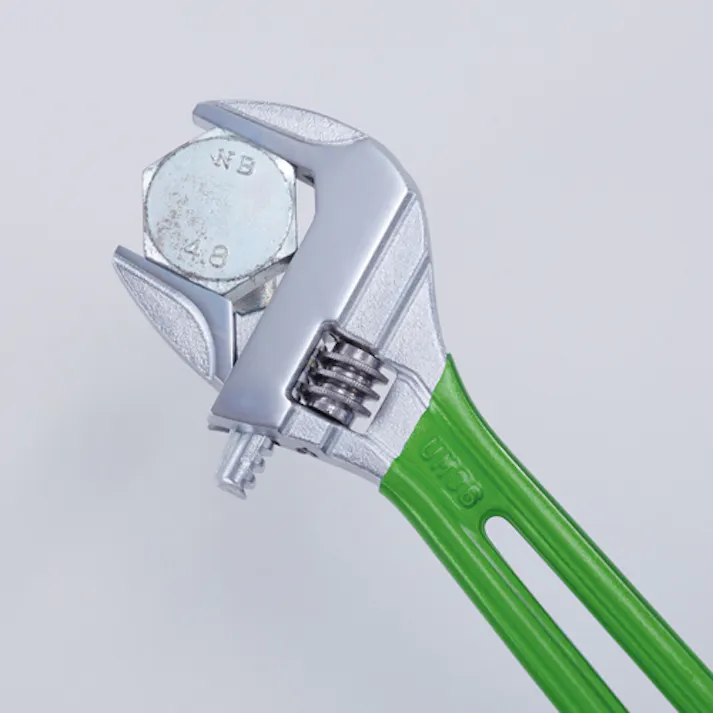 【CAINZ-DASH】ロブテックス ハイブリッドモンキーレンチ スケルトン グリーン 245mm UM36G【別送品】