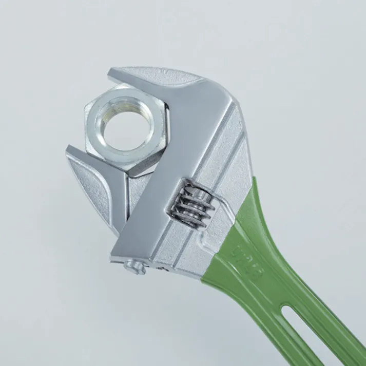 【CAINZ-DASH】ロブテックス ハイブリッドモンキーレンチ スケルトン グリーン 300mm UM46G【別送品】