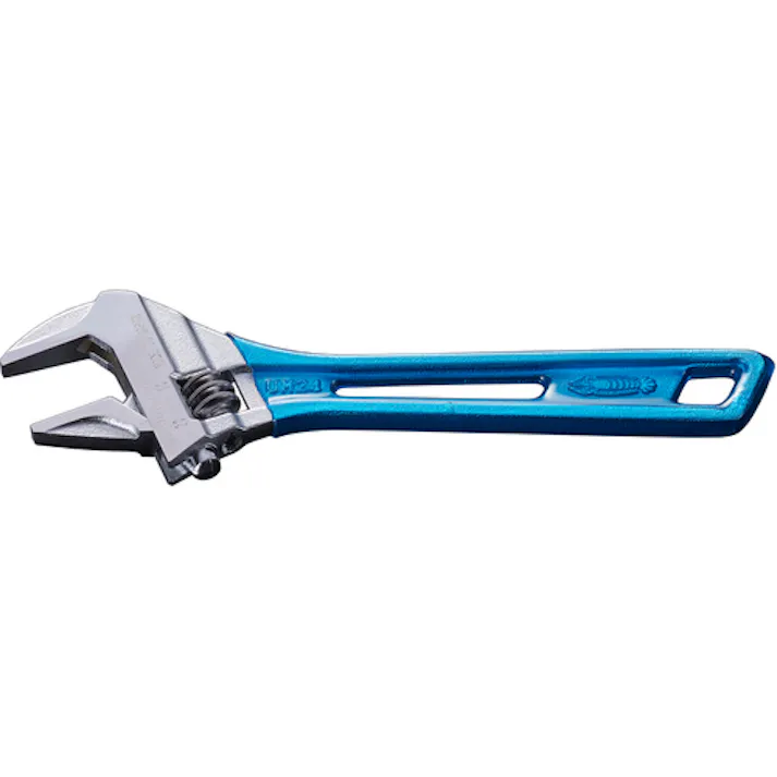 【CAINZ-DASH】ロブテックス ハイブリッドモンキーレンチ スケルトン ブルー 150mm UM24B【別送品】