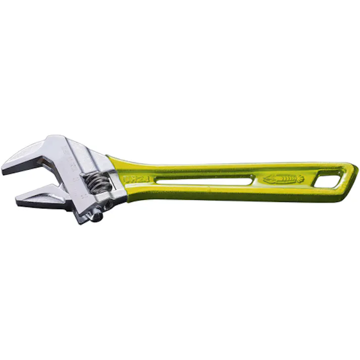 【CAINZ-DASH】ロブテックス ハイブリッドモンキーレンチ スケルトン イエロー 150mm UM24Y【別送品】