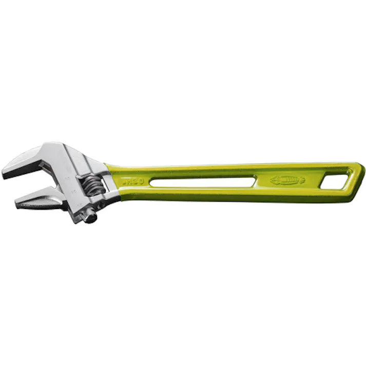 【CAINZ-DASH】ロブテックス ハイブリッドモンキーレンチ スケルトン イエロー 200mm UM30Y【別送品】