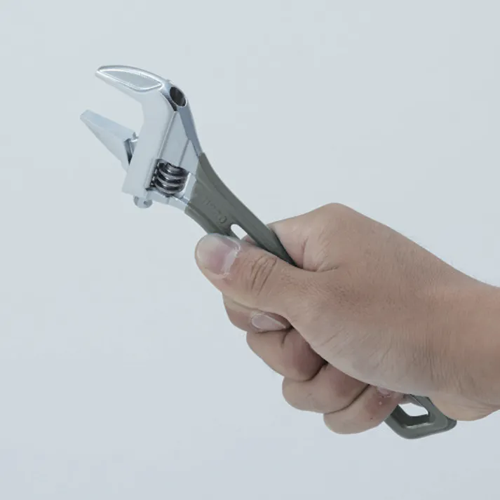 【CAINZ-DASH】ロブテックス ハイブリッドモンキーレンチ スケルトン スモーク 200mm UM30S【別送品】