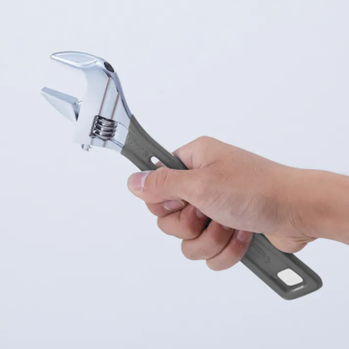 【CAINZ-DASH】ロブテックス ハイブリッドモンキーレンチ スケルトン スモーク 245mm UM36S【別送品】