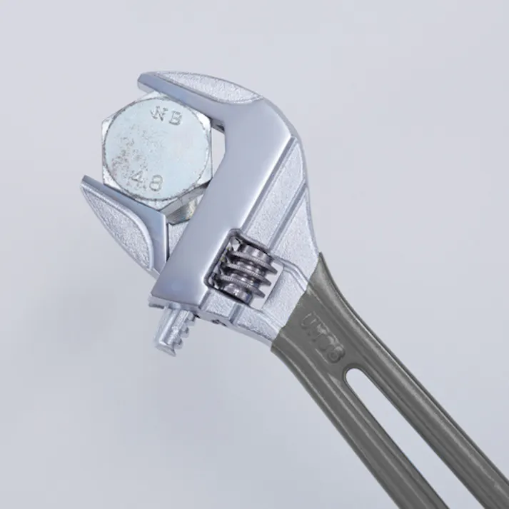 【CAINZ-DASH】ロブテックス ハイブリッドモンキーレンチ スケルトン スモーク 245mm UM36S【別送品】