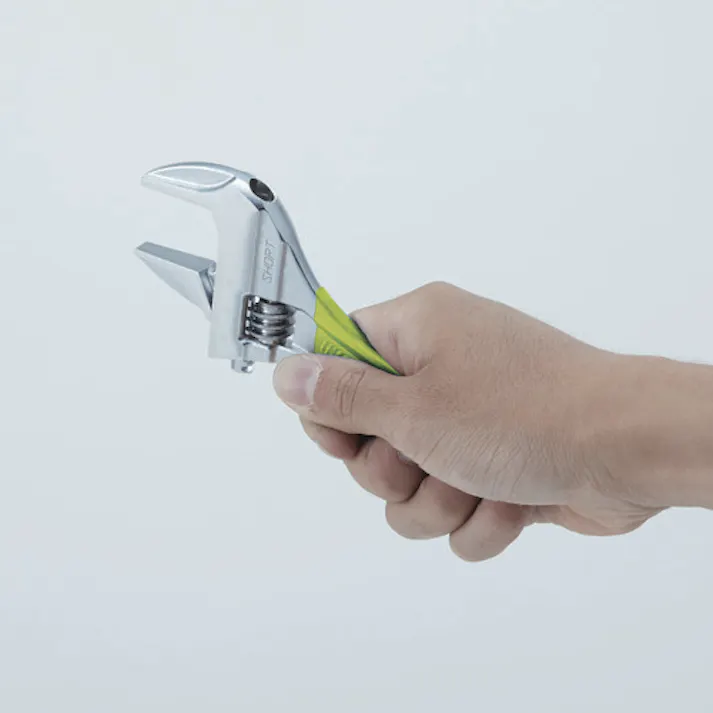 【CAINZ-DASH】ロブテックス ポケットモンキーレンチ イエロー 160mm UM36SY【別送品】