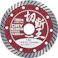 【CAINZ-DASH】ロブテックス ダイヤモンドカッター (乾式)切断王 ウェーブタイプ 105mm WA105【別送品】