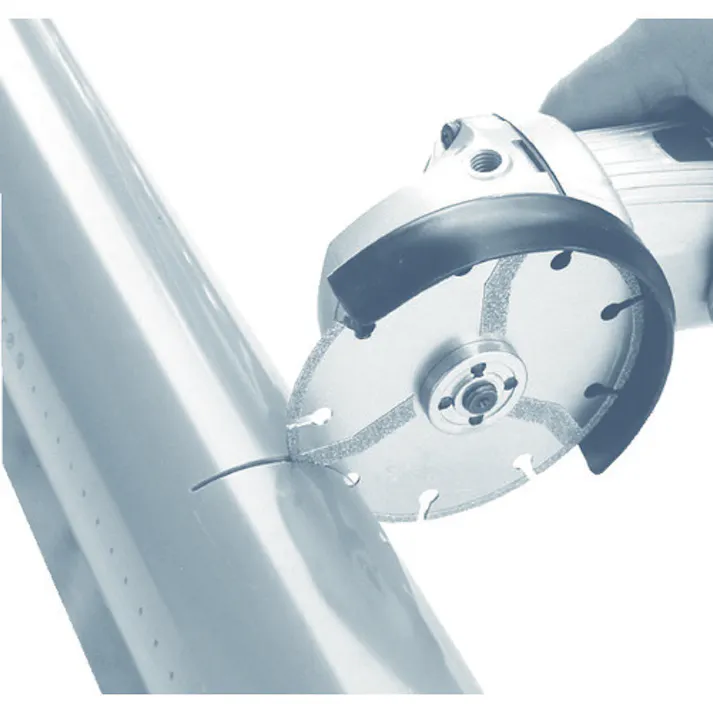 【CAINZ-DASH】ロブテックス エンビダイヤモンドカッター(乾式) 105mm VP4【別送品】