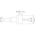 【CAINZ-DASH】ロブテックス 超硬ホルソー（薄板用）　刃径５３ｍｍ HO-53S【別送品】