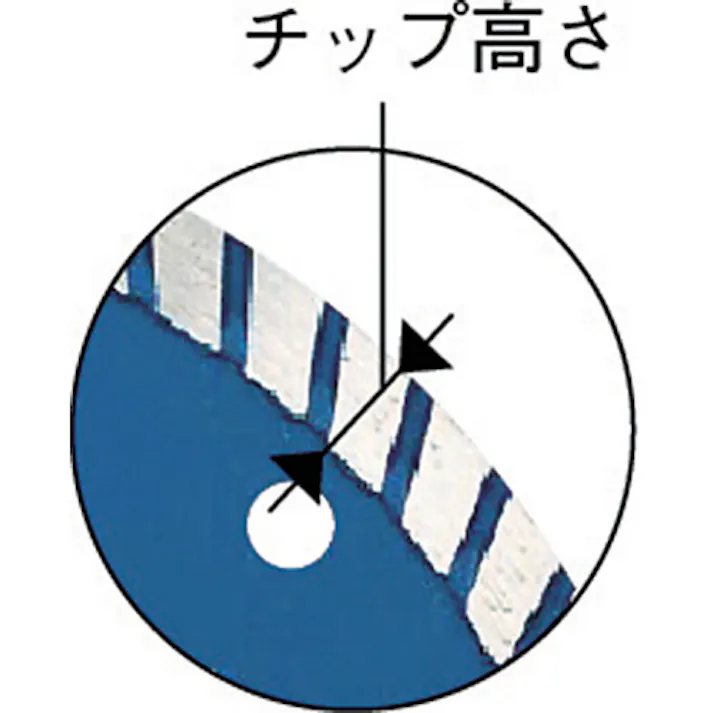 【CAINZ-DASH】ロブテックス ダイヤモンドカッター フランジ付 スカイウェーブエクストラ (乾式)105 WX105F【別送品】