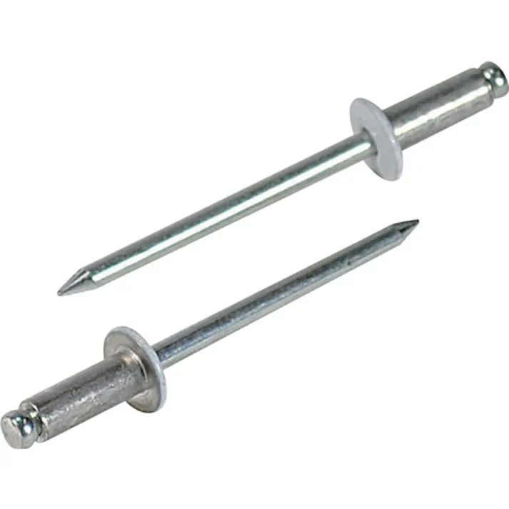 【CAINZ-DASH】ロブテックス カラーブラインドリベット5-2アルミ/スチール(300本入)リベット長7.2MM ホワイト CNSA52WEB【別送品】