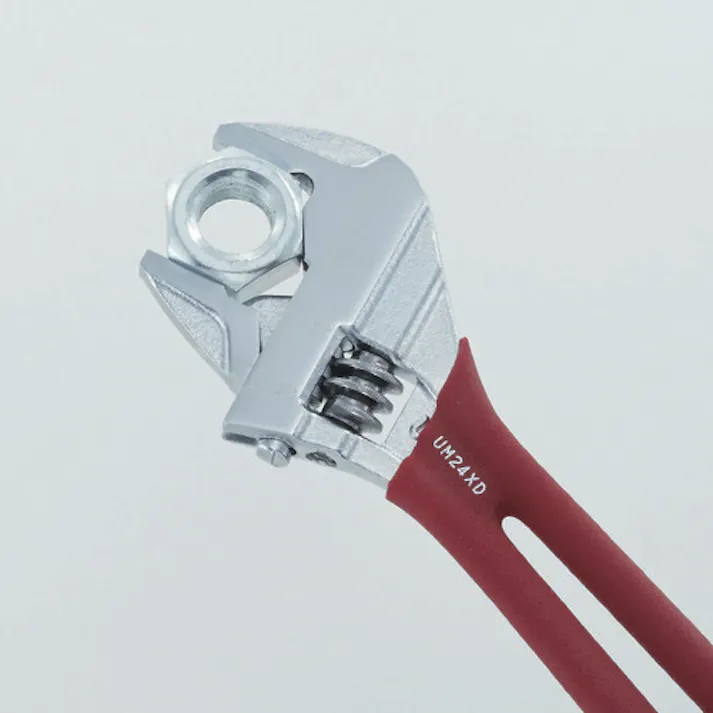 【CAINZ-DASH】ロブテックス ハイブリットモンキーレンチX グリップ 150mm UM24XD【別送品】