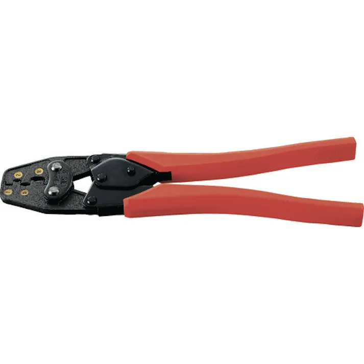 【CAINZ-DASH】ロブテックス 絶縁被覆付閉端接続子用圧着工具 使用範囲CE1・2・5・8 AK28A【別送品】