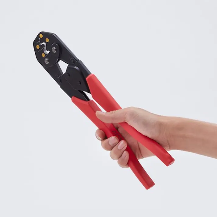 【CAINZ-DASH】ロブテックス 裸圧着端子用圧着工具 使用範囲 5.5・8・14・22 AK22A【別送品】