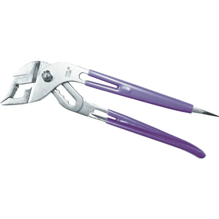 【CAINZ-DASH】ロブテックス ハイブリッドポンププライヤー ドライバー柄付225mm UU4150D【別送品】