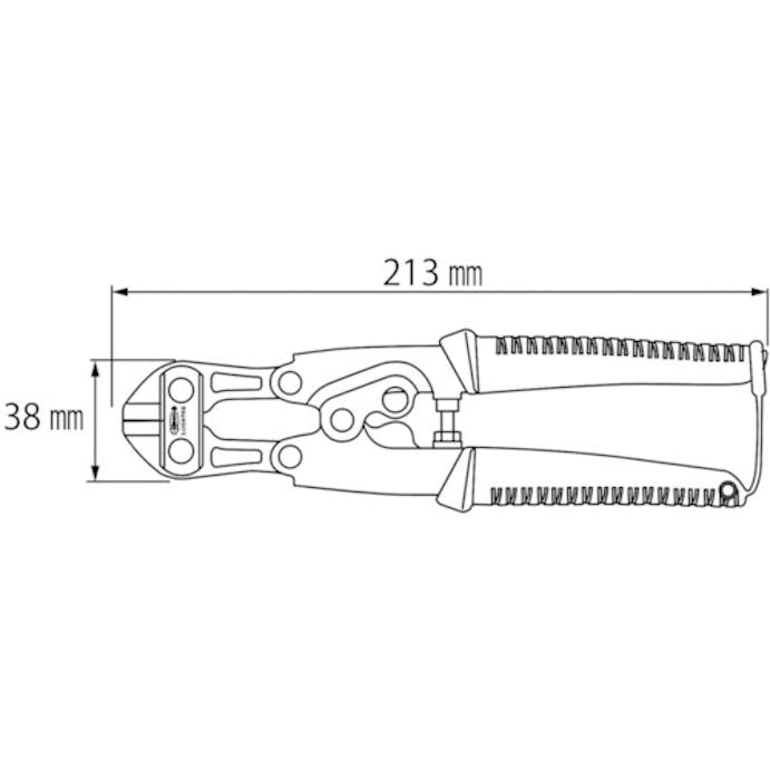 【CAINZ-DASH】ロブテックス アルミプチニッパー APN20A【別送品】