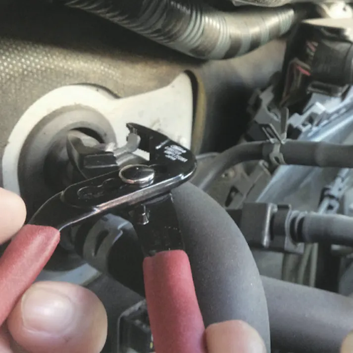 【CAINZ-DASH】ロブテックス ポンププライヤー ハイブリッドアンギラス 175mm UWP175DNA【別送品】