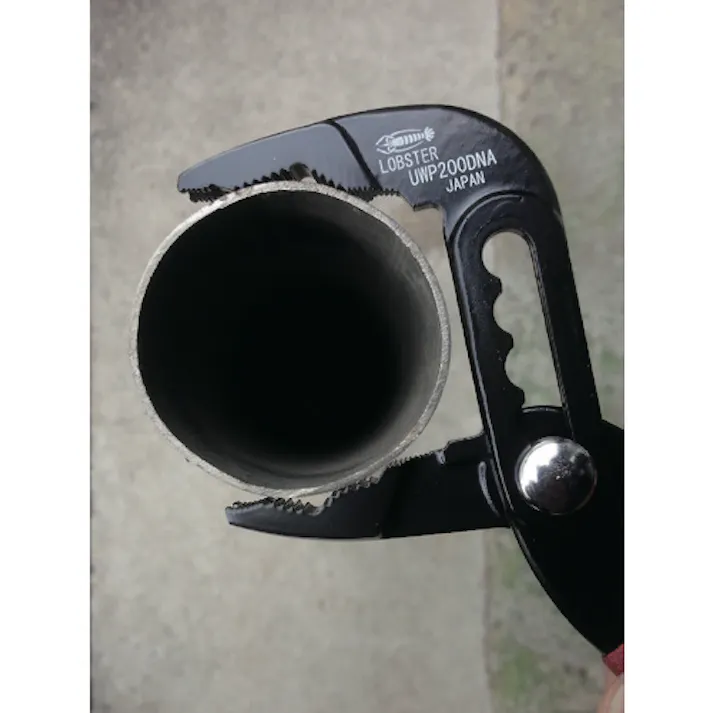 【CAINZ-DASH】ロブテックス ポンププライヤー ハイブリッドアンギラス 200mm UWP200DNA【別送品】