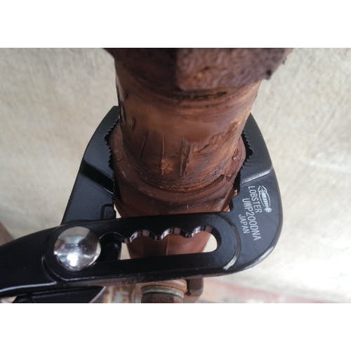 ポポラス　/446 CAINZ-DASH】ロブテックス ポンププライヤー ハイブリッドアンギラス